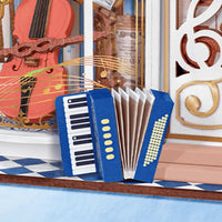 Melody Instrument Shop (DS047) - Tiny Store Miniature House Kit