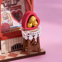 Sweet Chocolate Shop - Tiny Store Miniature House Kit (DS046)