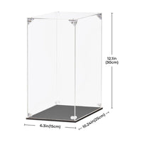 Rolife Book Nook Dust Cover Display Box (WD1001) - Stackable Clear Case