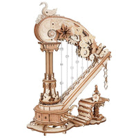 Magic Harp (AMK71) - Self-Playing Music Box Puzzle