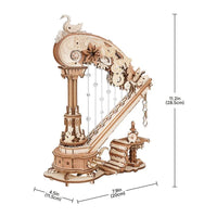 Magic Harp (AMK71) - Self-Playing Music Box Puzzle