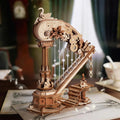 Magic Harp (AMK71) - Self-Playing Music Box Puzzle