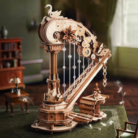 Magic Harp (AMK71) - Self-Playing Music Box Puzzle