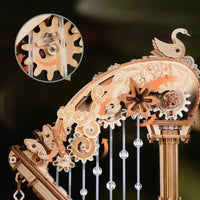 Magic Harp (AMK71) - Self-Playing Music Box Puzzle