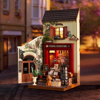 Rolife Vienna Bookstore (DG183) - DIY Miniature House Kit