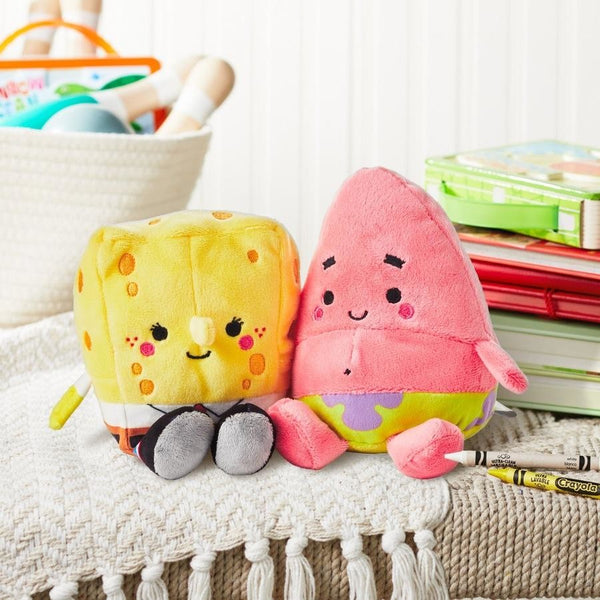 Better Together Nickelodeon SpongeBob and Patrick Magnetic Plush Pair