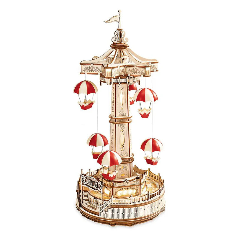 Parachute Tower (EA01) | Moving Music Box Display