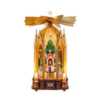 ROKR Blessed Christmas Pyramid (AMB01) - Christmas Music Box Kit
