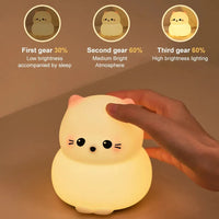 Guardian Kitty Silicone LED Night Light