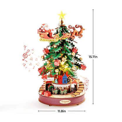 Rolife 3D Wooden Puzzle - Christmas Melody Tree AMS01