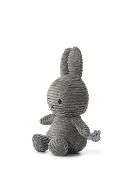 Miffy Sitting Corduroy Grey - VARIOUS Sizes