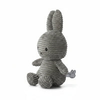 Miffy ECO Corduroy - Grey 23cm-9"