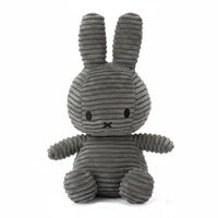 Miffy ECO Corduroy - Grey 23cm-9"