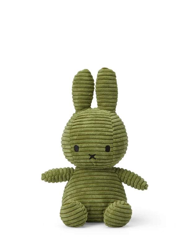 Miffy ECO Corduroy - Olive Green 23cm-9"