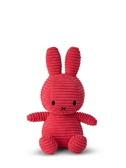 Miffy Sitting Corduroy Fuchsia - 23cm