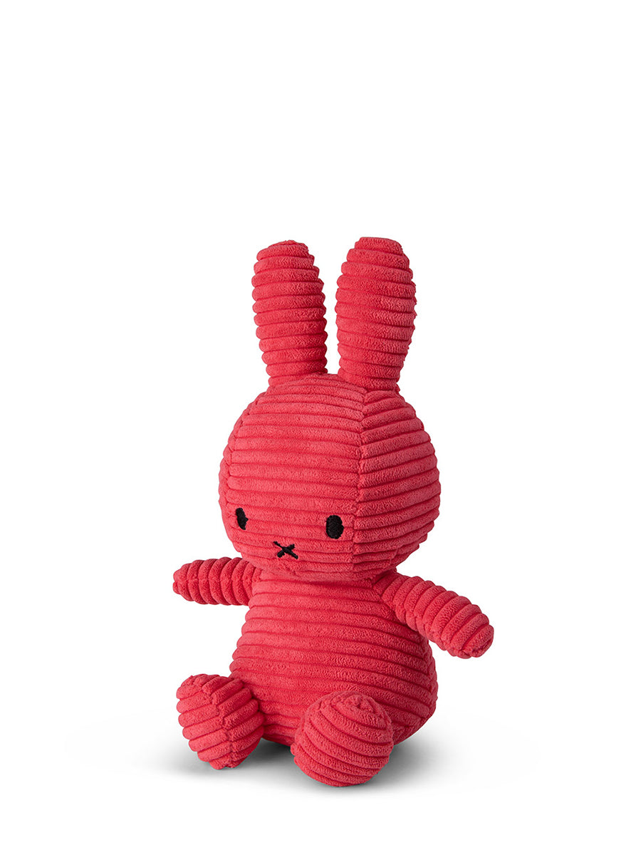 Miffy Sitting Corduroy Fuchsia - 23cm