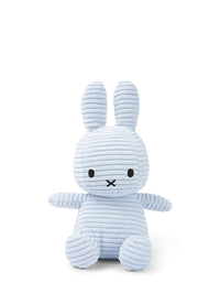 Miffy ECO Corduroy - 23 cm - Ice Blue