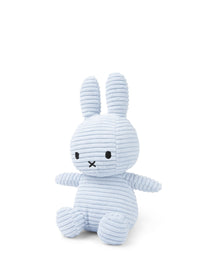 Miffy ECO Corduroy - 23 cm - Ice Blue