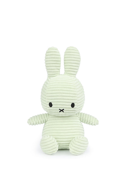 Miffy Sitting Corduroy Fresh Mint - 23 cm