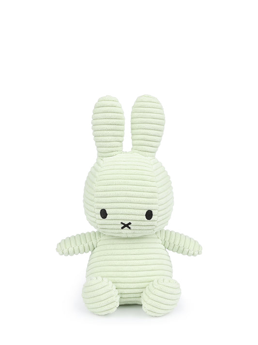 Miffy Sitting Corduroy Fresh Mint - 23 cm