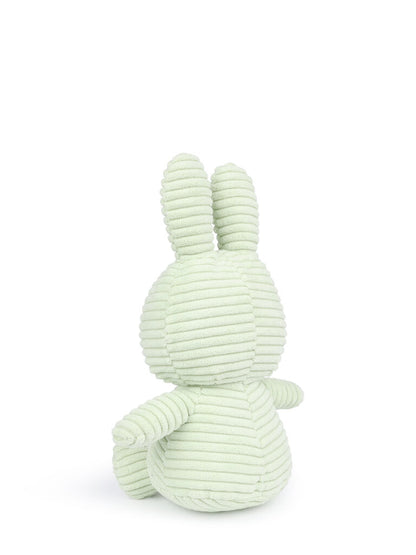 Miffy Sitting Corduroy Fresh Mint - 23 cm