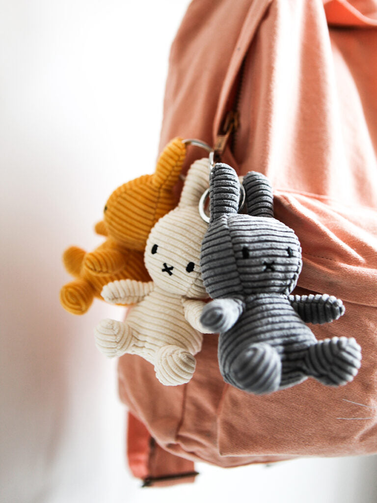 Miffy Keychain Corduroy - VARIOUS Colours