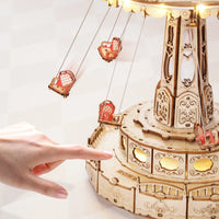 Swing Ride (EA02) - Rotating Music Box Display