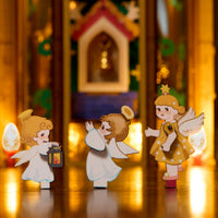 ROKR Blessed Christmas Pyramid (AMB01) - Christmas Music Box Kit