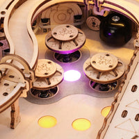 ROKR 3D Pinball Machine (EG01) - Sound & Light Tabletop Game