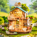 Puppy's Cozy Villa (DG169) | DIY Miniature House Kit