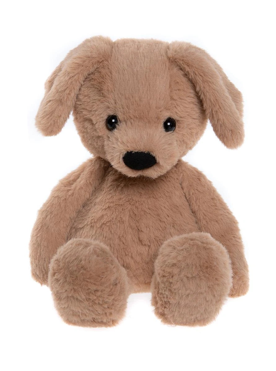 Bear and Me Collection by Charlie Bears - Ruff Puppy - Oatmeal Brown Medium