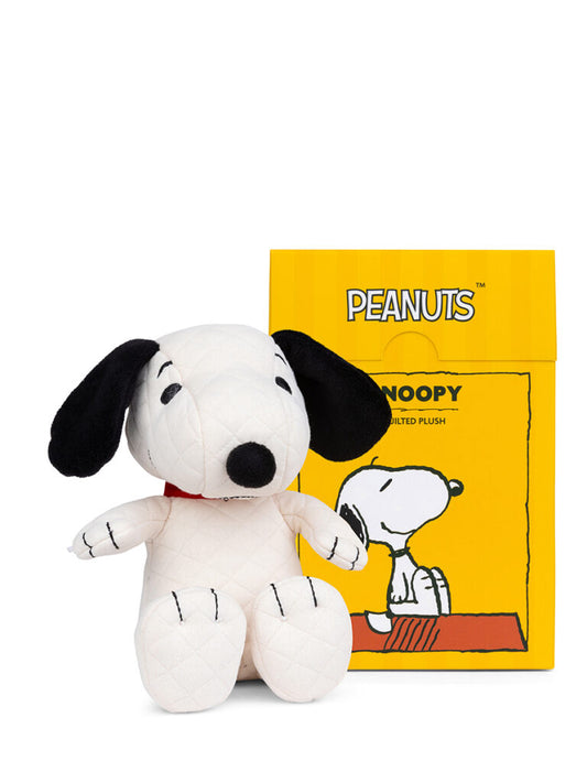 Snoopy Quilted Jersey Cream in giftbox - 17 cm