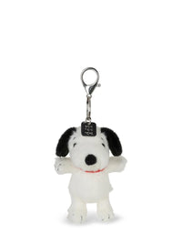 Lucky Snoopy Fuzzy Keychain Cream - 10 cm - 4
