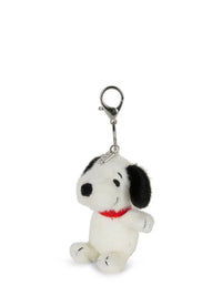 Lucky Snoopy Fuzzy Keychain Cream - 10 cm - 4