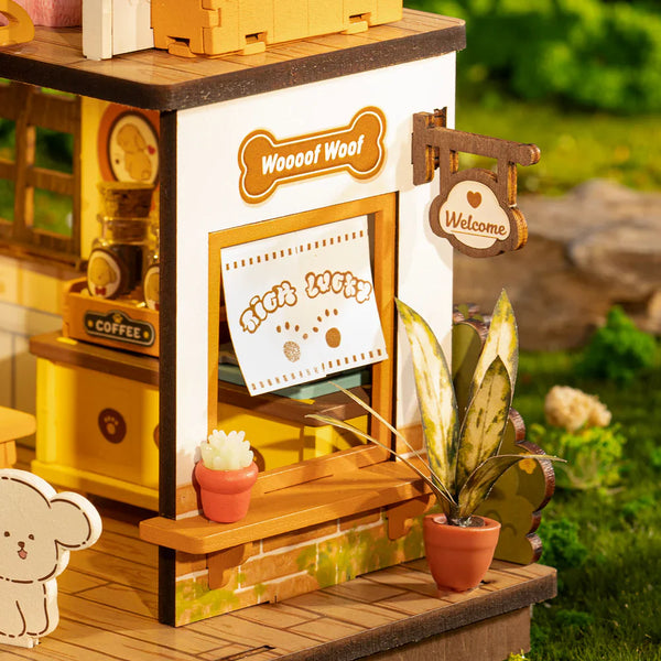 Puppy's Cozy Villa (DG169) | DIY Miniature House Kit