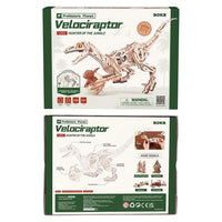 ROKR Velociraptor (LD01) - Wind-Up Mechanical Dinosaur