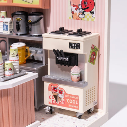 Rolife Double Joy Bubble Tea Super Creator Miniature House