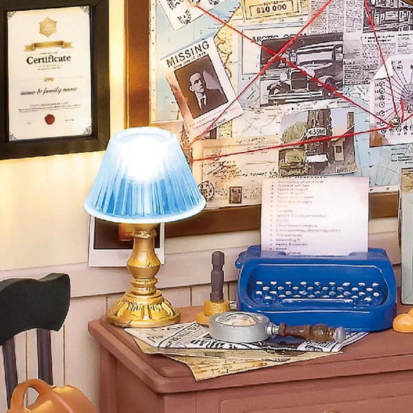 Mose's Detective Agency (DG157) - DIY Miniature House Kit
