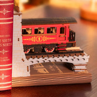 Rolife Century Train (TGE01) - Vintage Train Book Nook Display