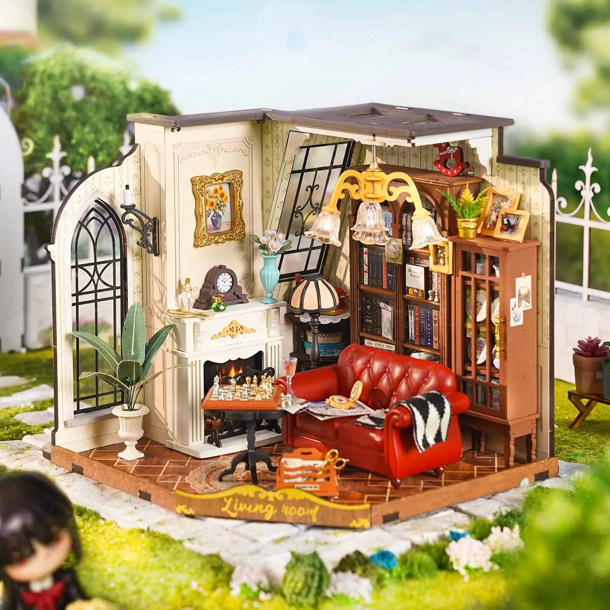 Rolife Catherine’s Living Room (DG175) - DIY Miniature House Kit