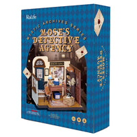 Mose's Detective Agency (DG157) - DIY Miniature House Kit
