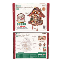 ROKR Christmas Cuckoo Clock (LCB01) - Christmas Clock Model Kit