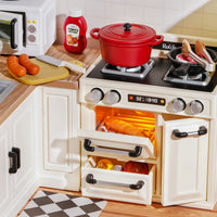 Rolife Happy Meals Kitchen (DW008) - Super Creator Mini Room Kit