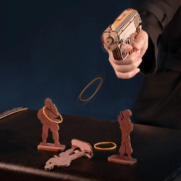 ROKR Mini Gun Toy (LQ502) - Semi-Automatic Shooter Display