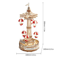 Parachute Tower (EA01) | Moving Music Box Display
