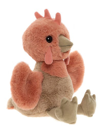 Bear and Me Collection by Charlie Bears - Clucky Chicken - Marmalade Orange Medium