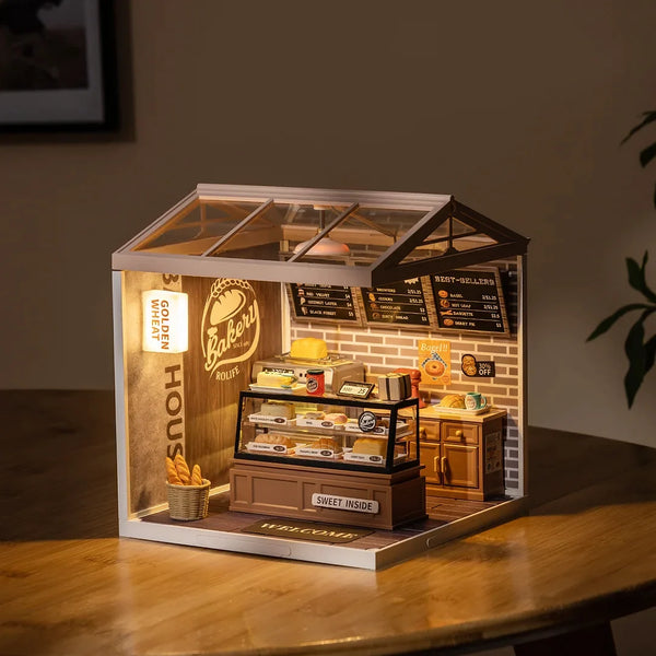 Golden Wheat Bakery (DW005) - Super Creator Mini Room Kit
