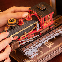 Rolife Century Train (TGE01) - Vintage Train Book Nook Display