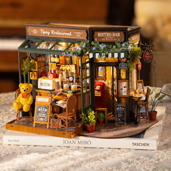 Rolife Tipsy Restaurant (DG167) - DIY Miniature House Kit