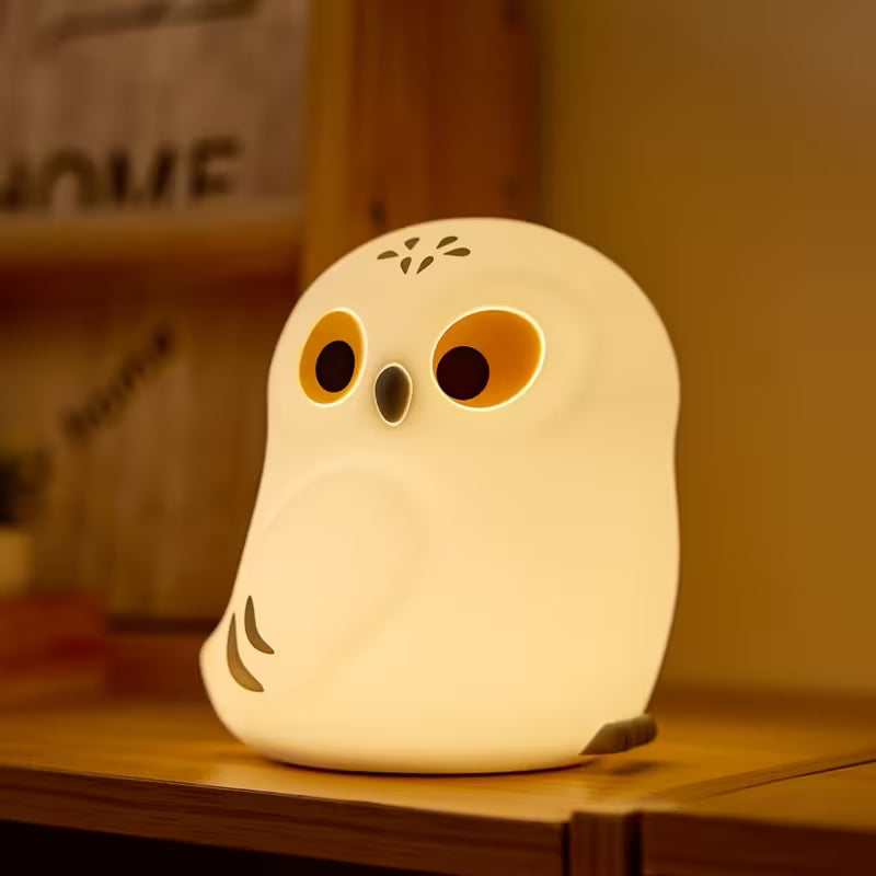 Owl Silicone Night Light